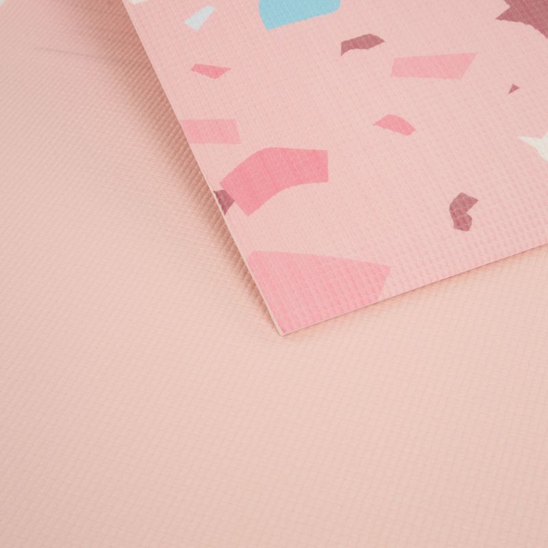 Set de yoga Myga Terrazzo Yoga Set mat + block + strap purple 4