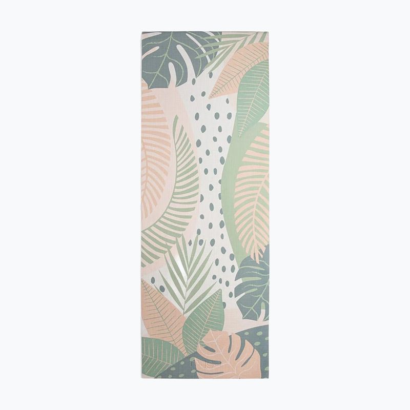 Set de yoga Myga Palm Yoga Set mat + block + green strap 2