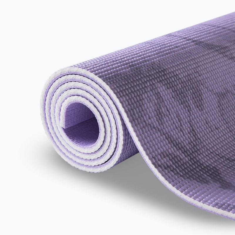 Set de yoga Myga Chakra Yoga Set mat + block + purple strap 6