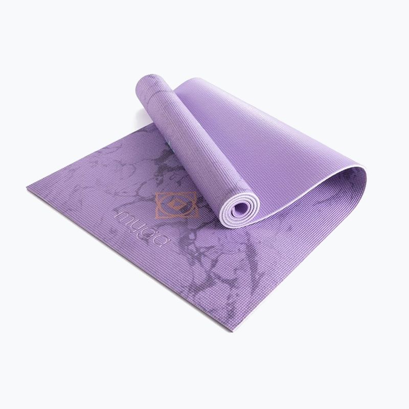 Covoraș de yoga Myga Chakra 6 mm purple 2