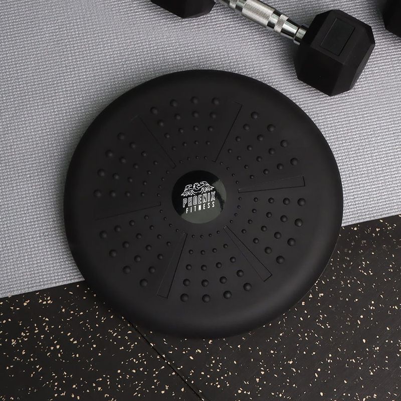 Pernă senzorială Phoenix Fitness double-sided 33 cm black 3