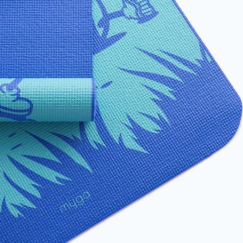 Saltea de yoga pentru copii Myga Frenzy 3 mm blue 3