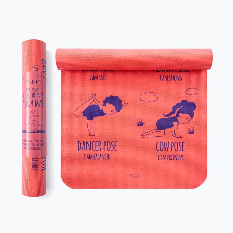 Covoraș de yoga Myga Pose 3 mm red 2