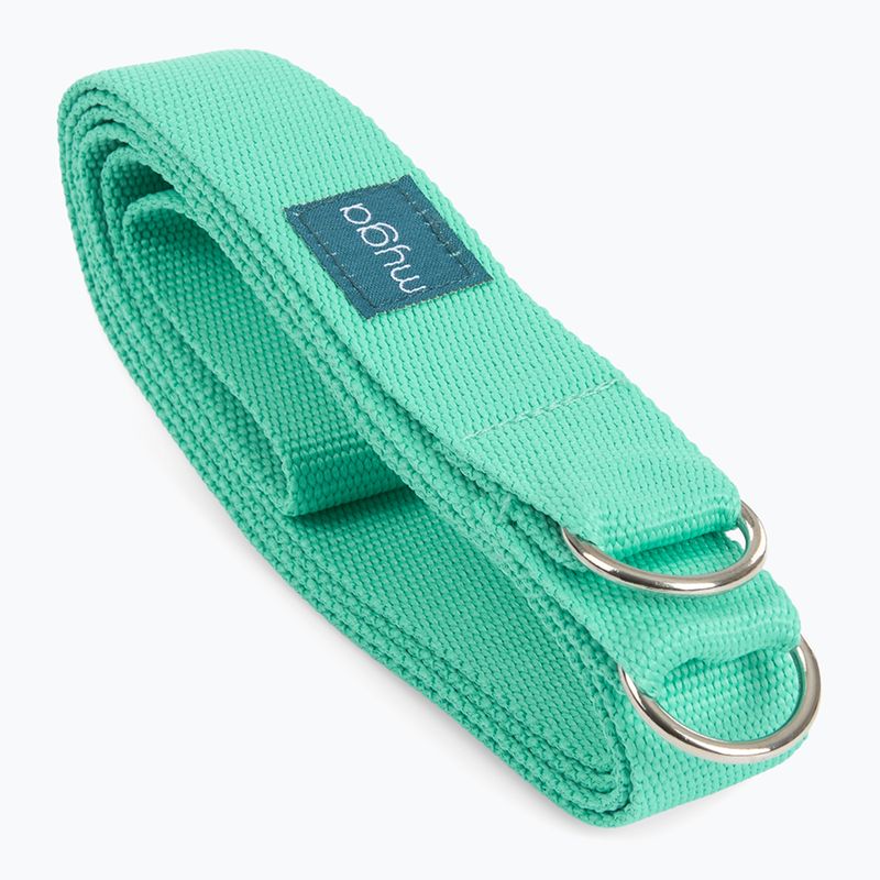 Set de yoga Myga Spirit Yoga Set mat + block + turquoise strap 7