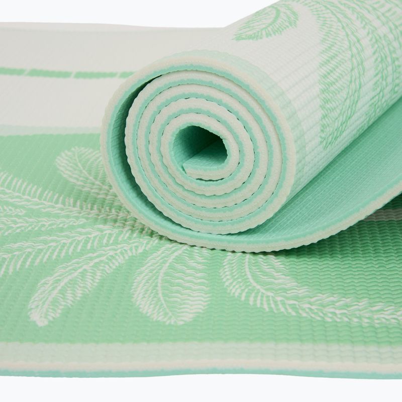 Set de yoga Myga Sage Palm Yoga Set mat + block + green strap 10