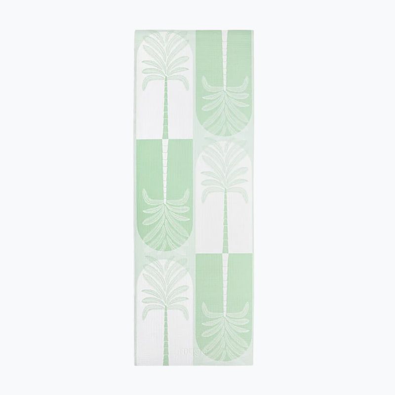 Set de yoga Myga Sage Palm Yoga Set mat + block + green strap 15