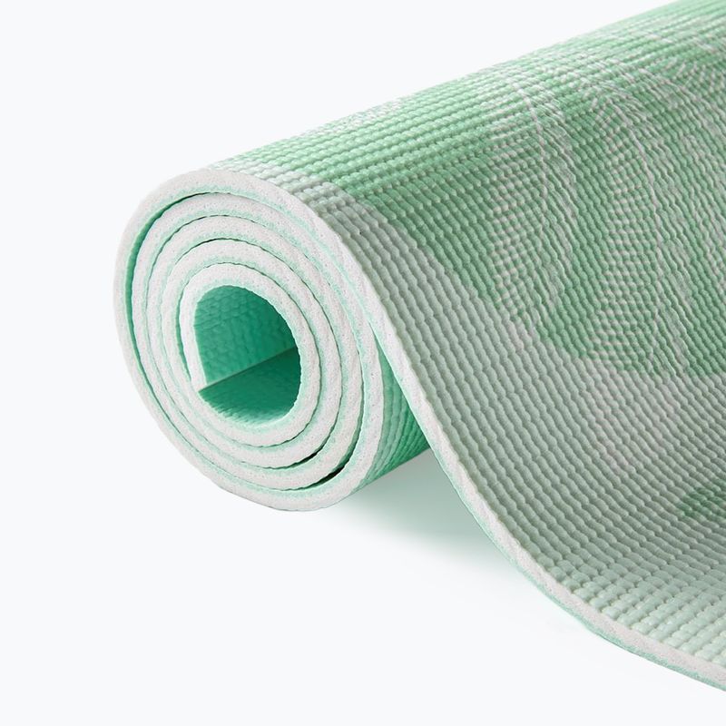 Set de yoga Myga Sage Palm Yoga Set mat + block + green strap 16