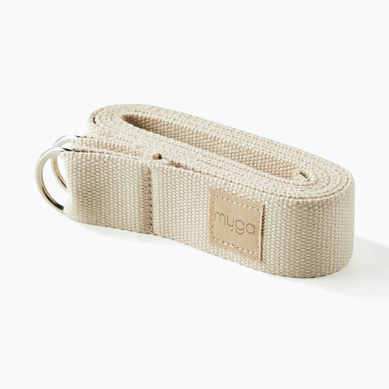 Centură de yoga Myga 2 in 1 beige 2