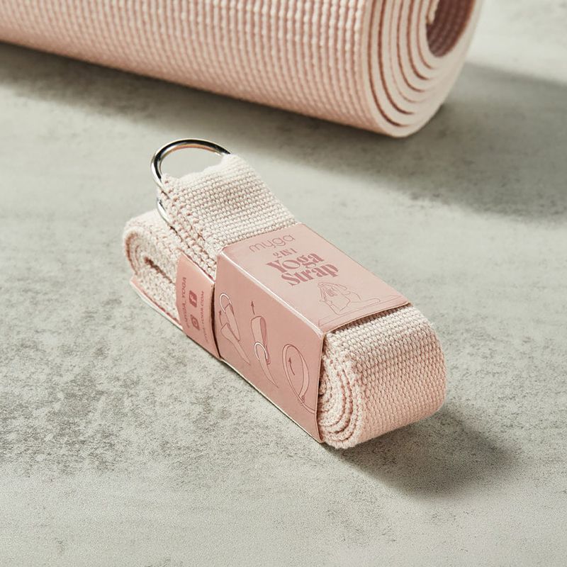 Centură de yoga Myga 2 in 1 pink 3