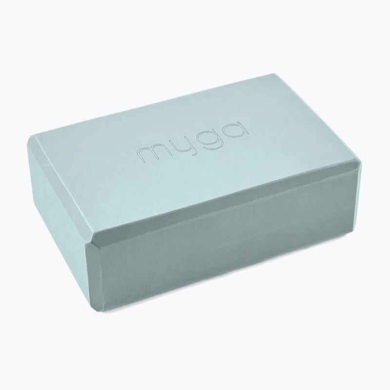 Bloc de yoga Myga Foam Block albastru deschis 2
