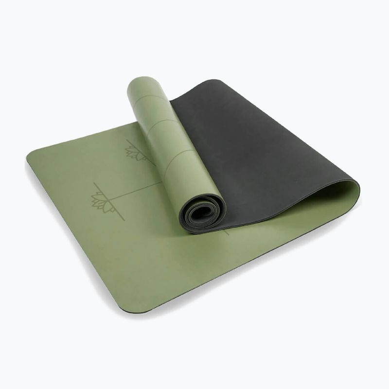 Covoraș de yoga Myga Alignment XL 6 mm green 2