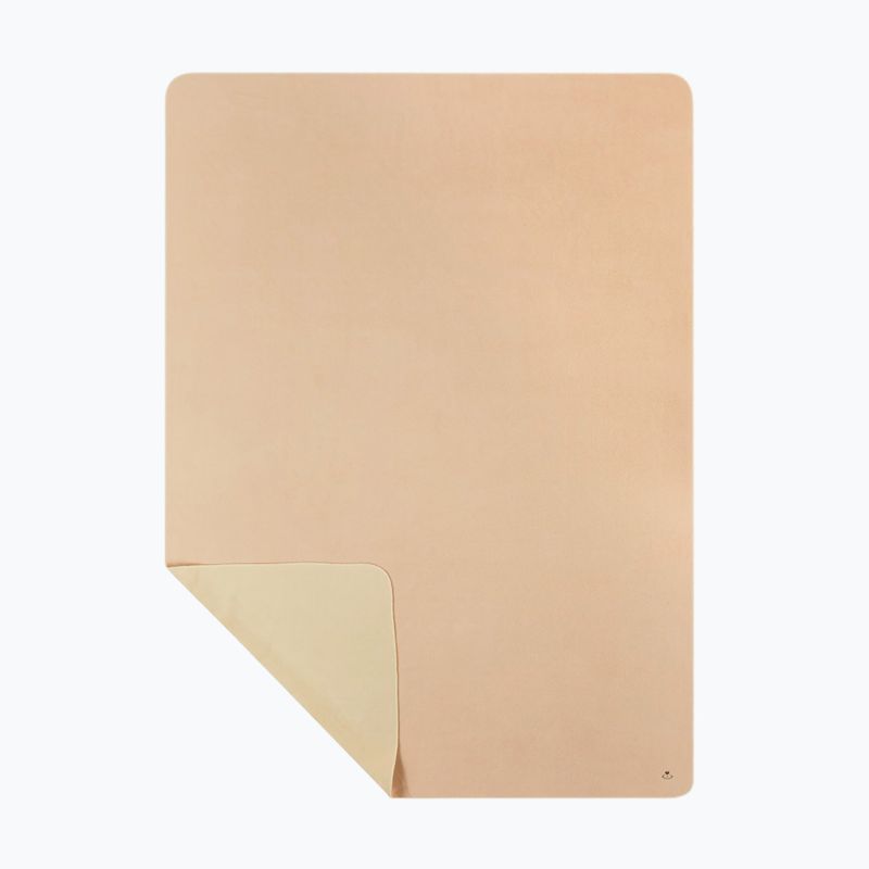 Pătură pentru yoga Myga Fleece sand