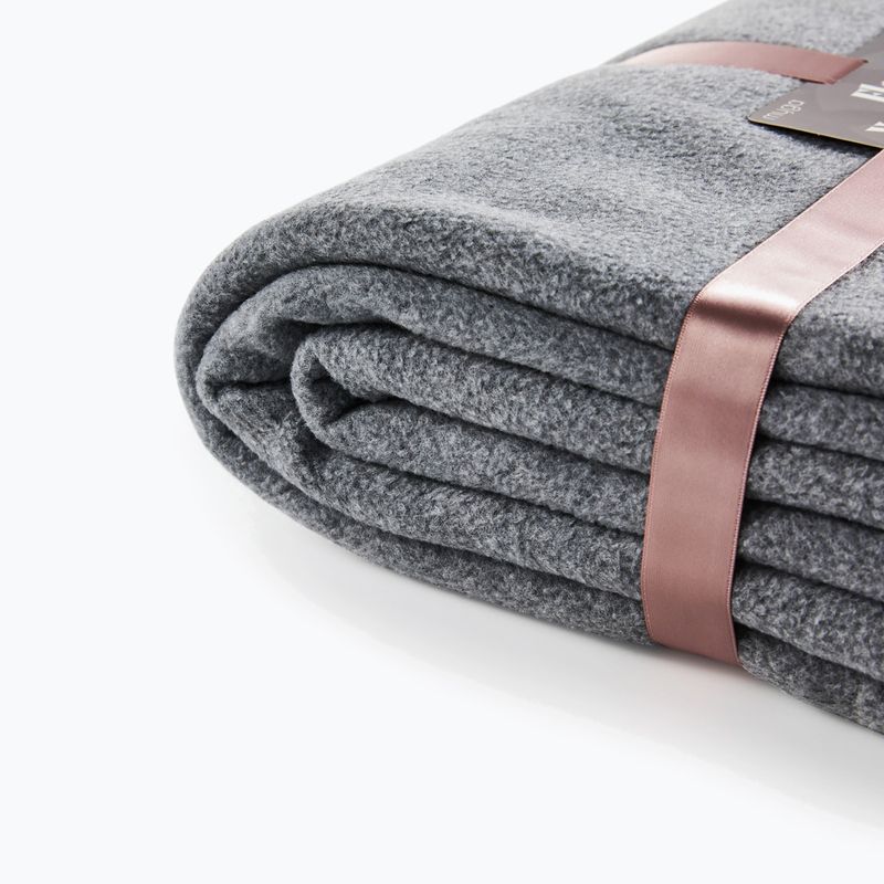 Pătură pentru yoga Myga Fleece stone 4