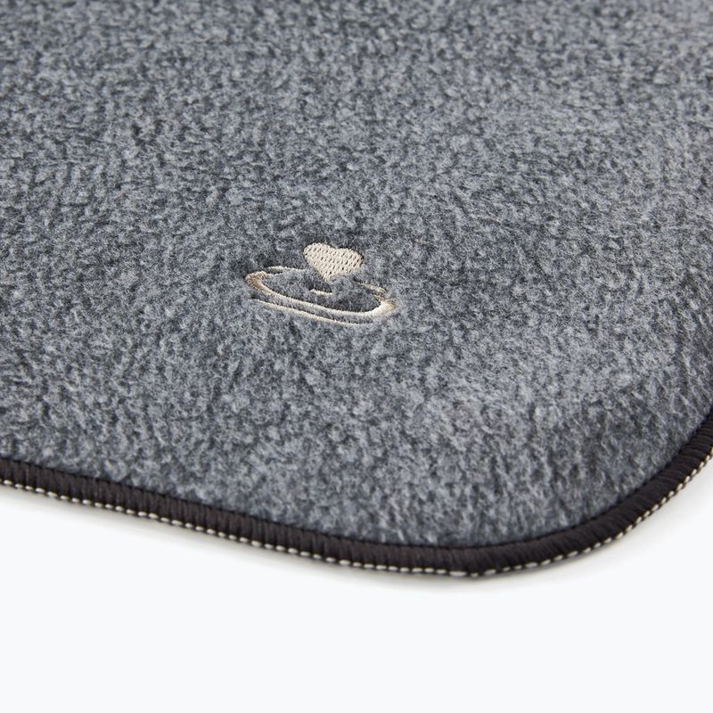Pătură pentru yoga Myga Fleece stone 5