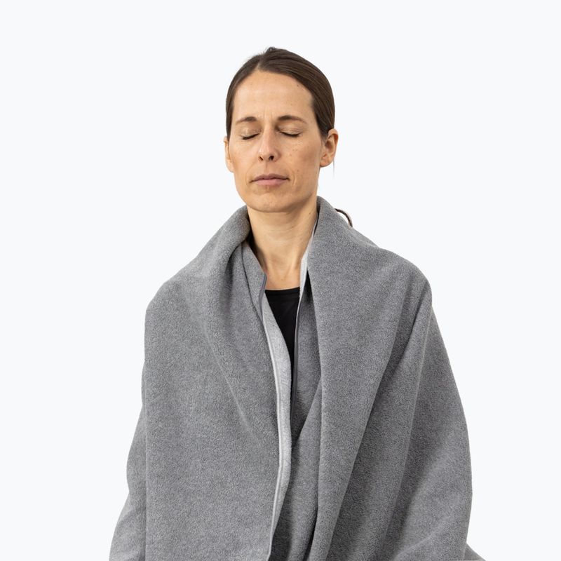 Pătură pentru yoga Myga Fleece stone 8