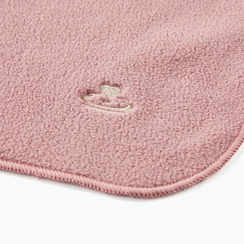 Pătură pentru yoga Myga Fleece blush 6