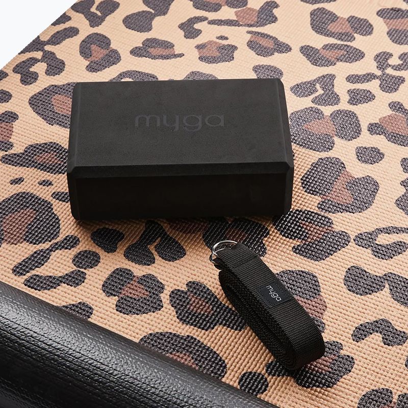 Set de yoga Myga Leopard Yoga Set brown 4
