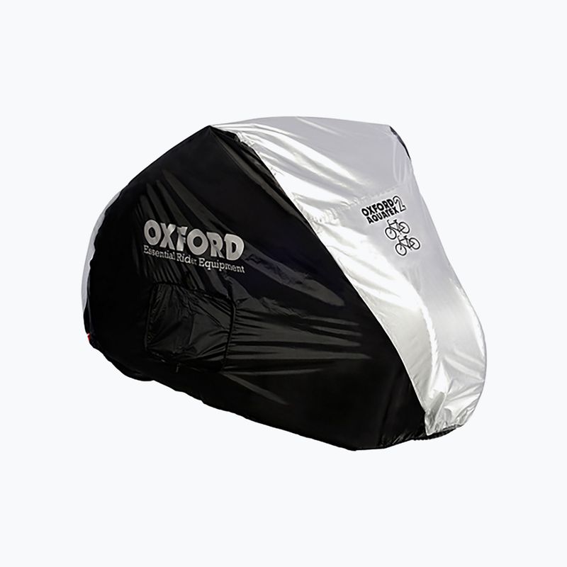 OXC Aquatex capac de bicicletă pentru 2 biciclete negru/argintiu