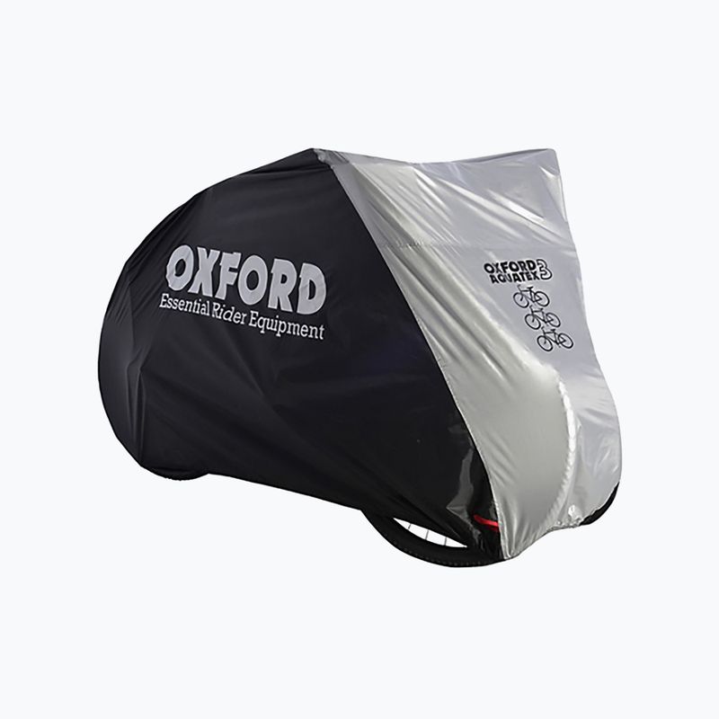OXC Aquatex capac de bicicletă pentru 3 biciclete negru/argintiu