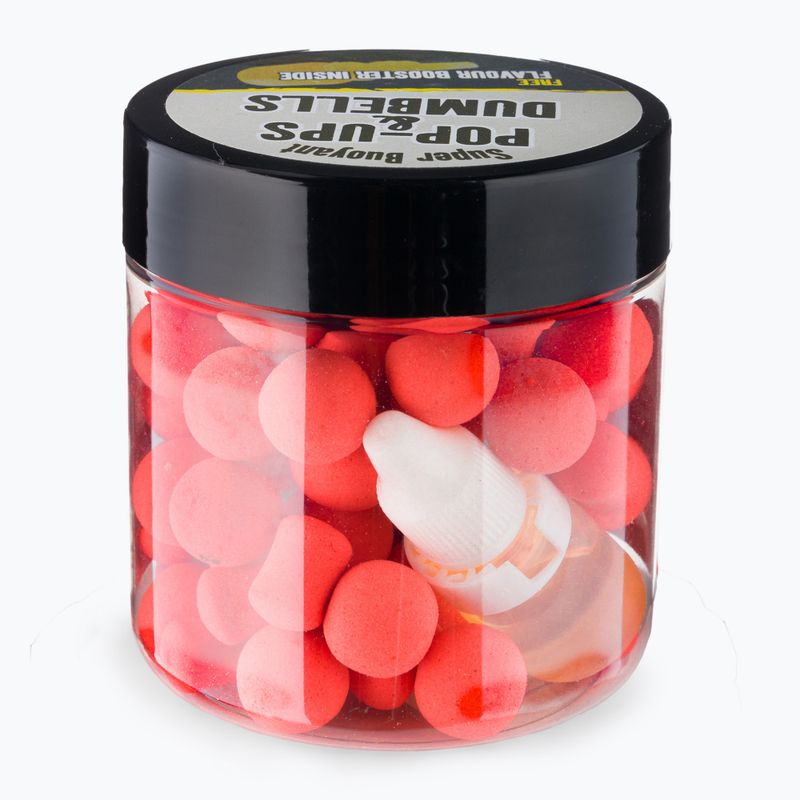 Dynamite Baits Robin Red Fluoro Pop Up 15mm roz, bile plutitoare pentru crap ADY040042 2