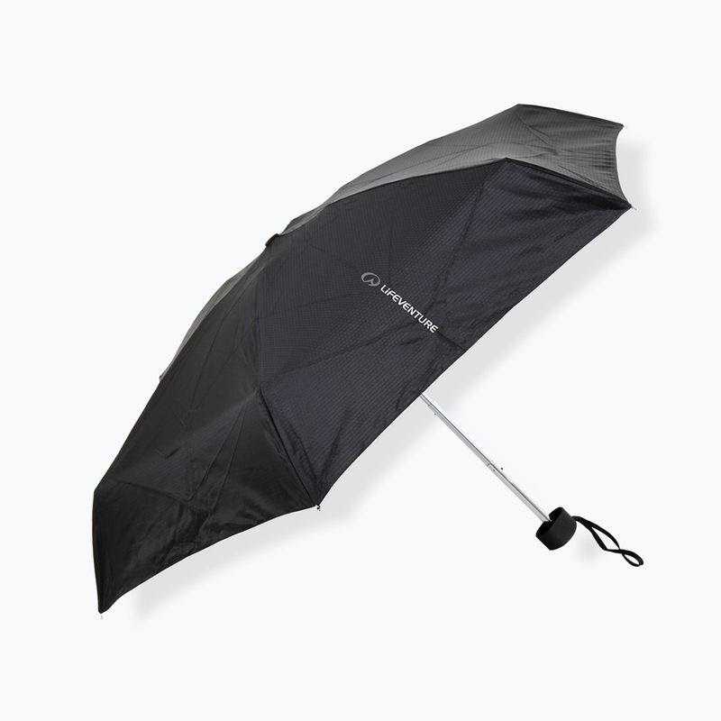 Umbrelă turistică Lifeventure Trek Umbrella neagră LM9460