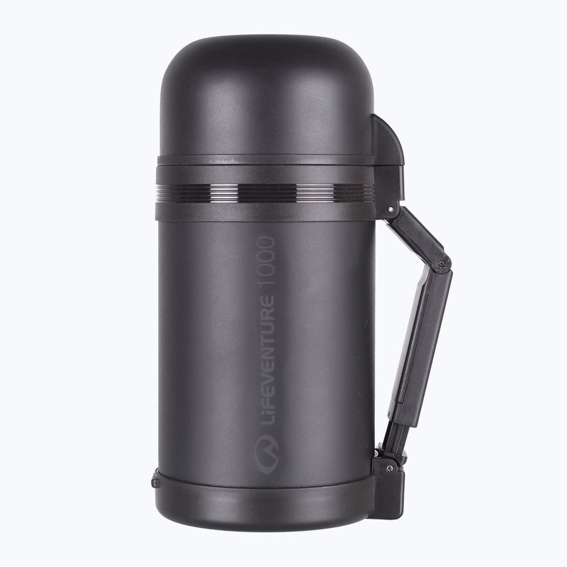 Termos Lifeventure TiV Widemouth Vacuum Flask 1000 ml dark grey