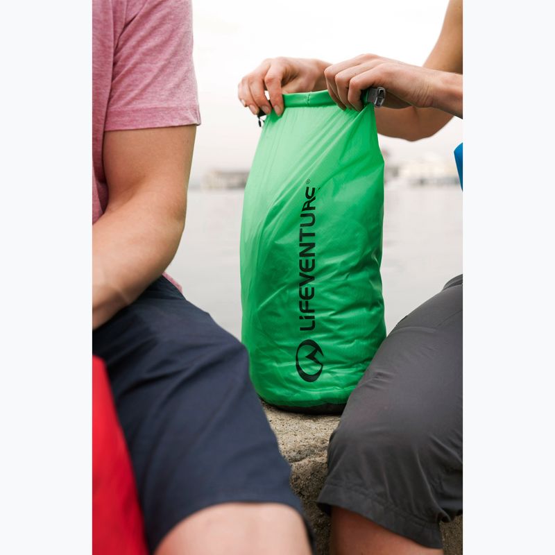 Sac impermeabil  Lifeventure Ultralight Dry 10 l green 4