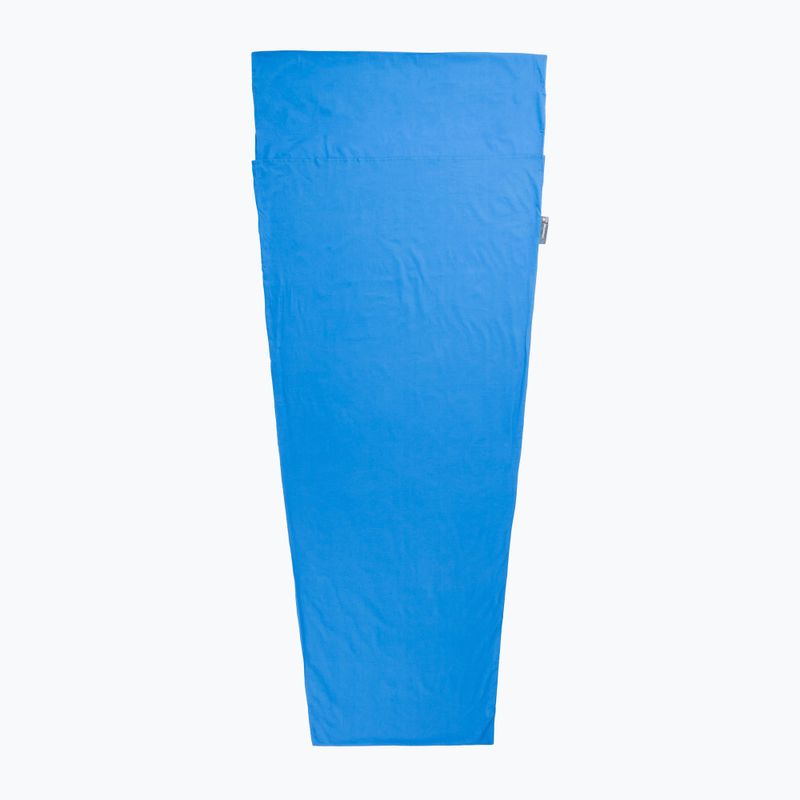Inserție pentru sac de dormit Lifeventure Cotton Sleeping Bag Liner Mummy blue