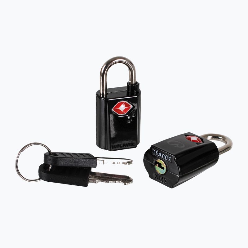 Lacăt Lifeventure TSA Mini Padlocks 2 pack black 2