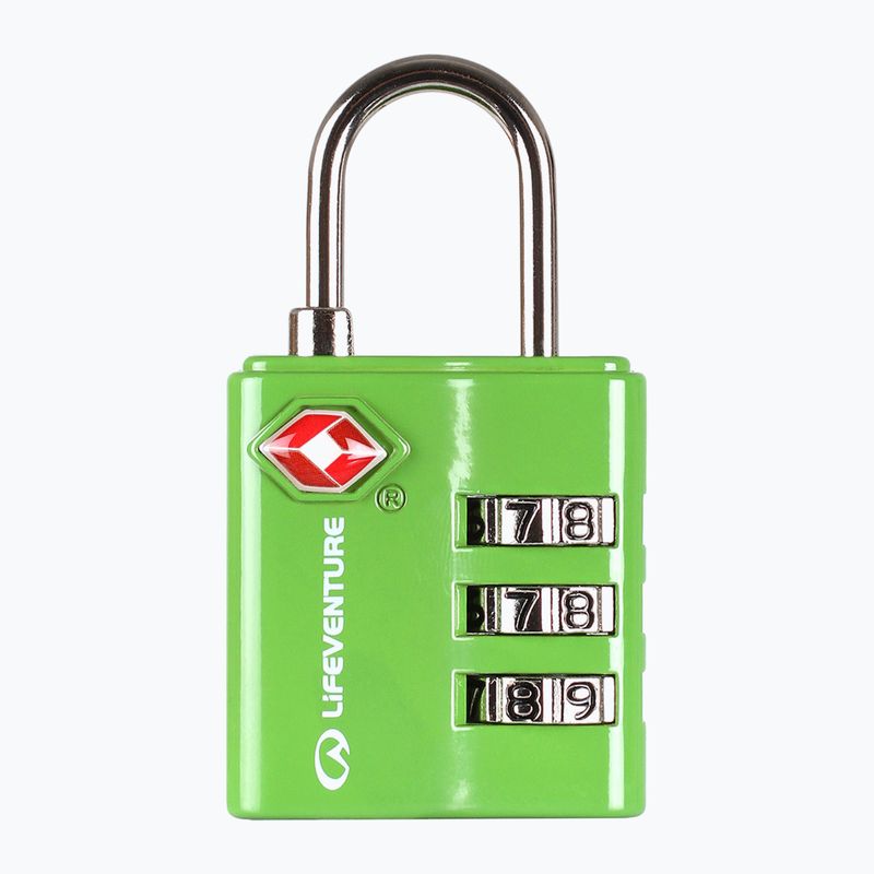 Lacăt Lifeventure TSA Combi Lock green