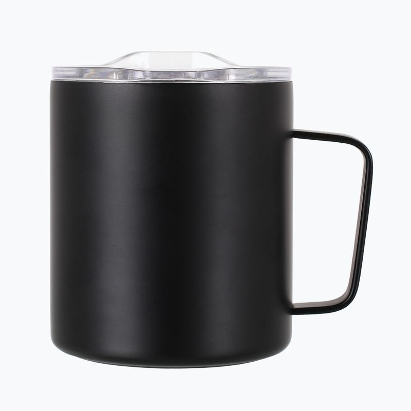 Cană turistică Lifeventure Insulated Mountain Mug 350 ml black