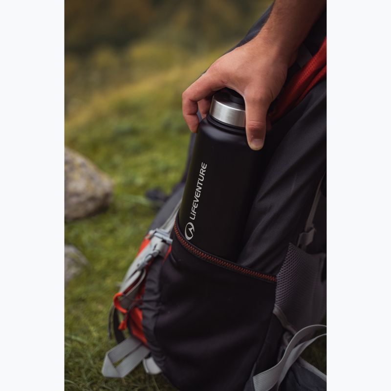 Sticlă termică Lifeventure Stainless Steel Flask 1000 ml black 6