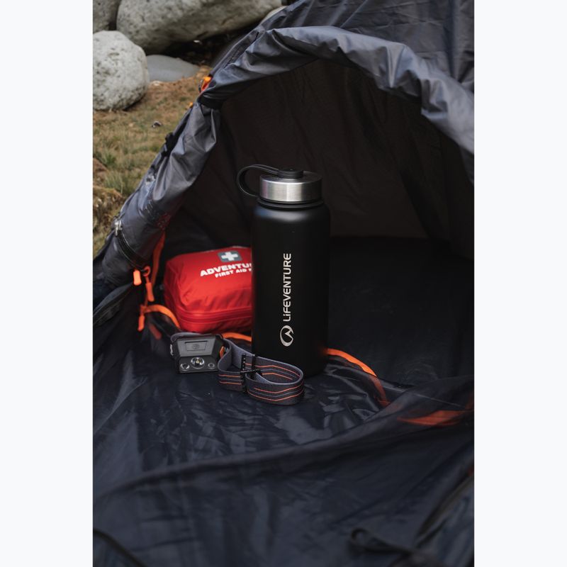 Sticlă termică Lifeventure Stainless Steel Flask 1000 ml black 7