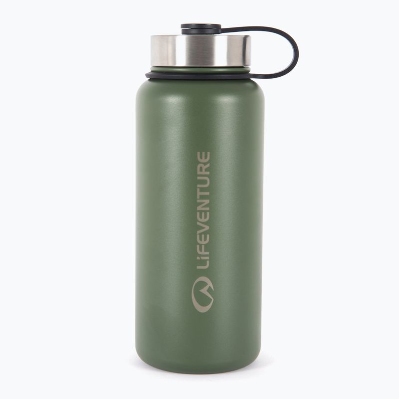Sticlă termică Lifeventure Stainless Steel Flask 1000 ml khaki