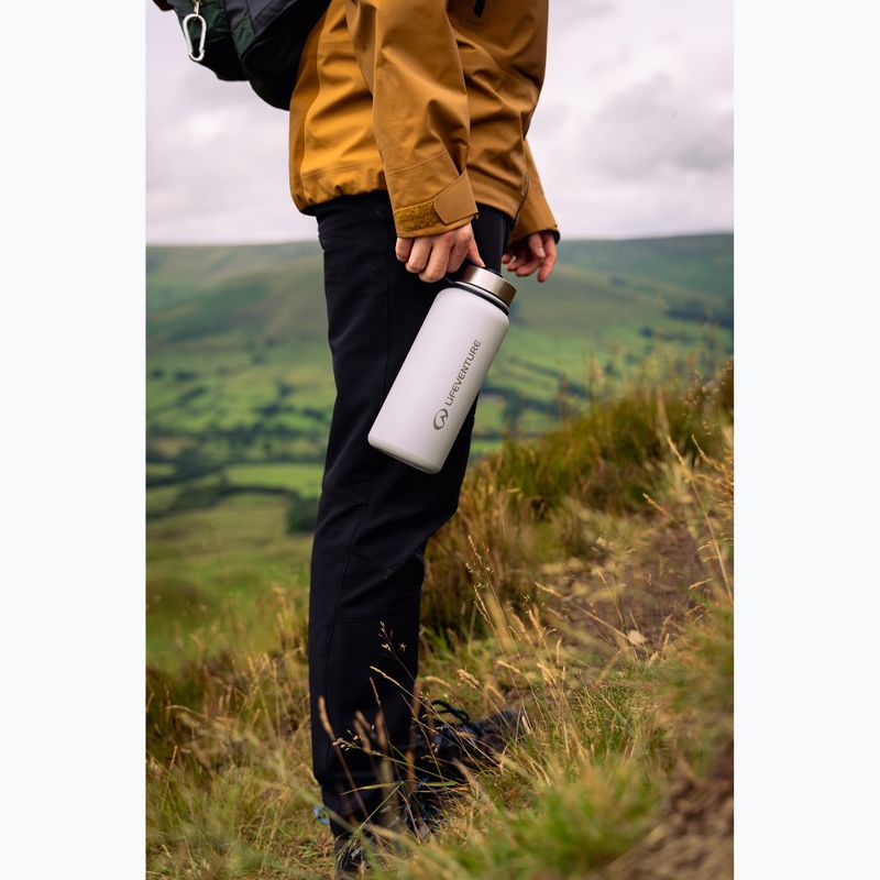 Sticlă termică Lifeventure Stainless Steel Flask 1000 ml light grey 4