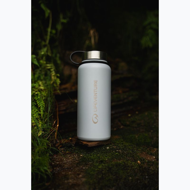 Sticlă termică Lifeventure Stainless Steel Flask 1000 ml light grey 5