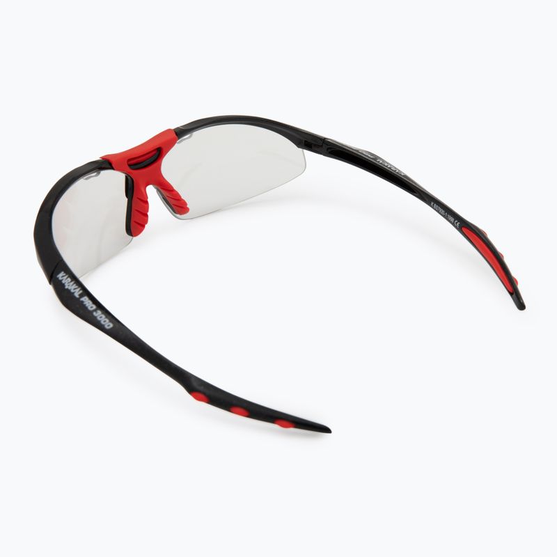 Ochelari de squash Karakal Pro 3000 black/red 2