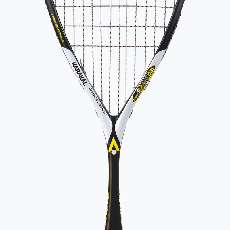 Rachetă de squash Karakal Raw 120 negru 4