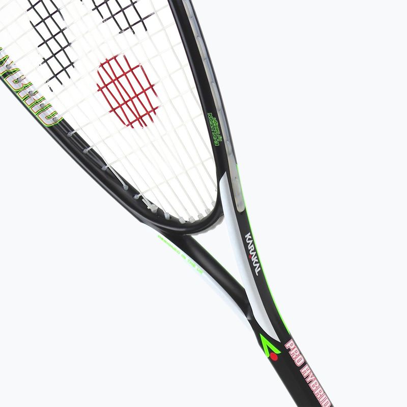 Rachetă de squash Karakal Pro Hybrid negru 4