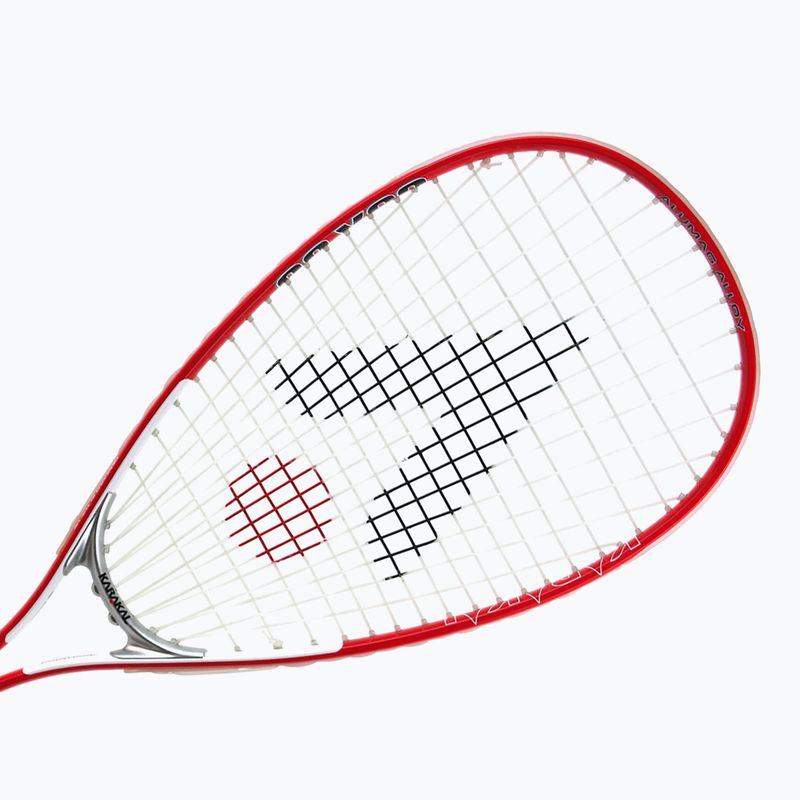 Rachetă de squash pentru copii Karakal CSX-60 Junior roșu 3