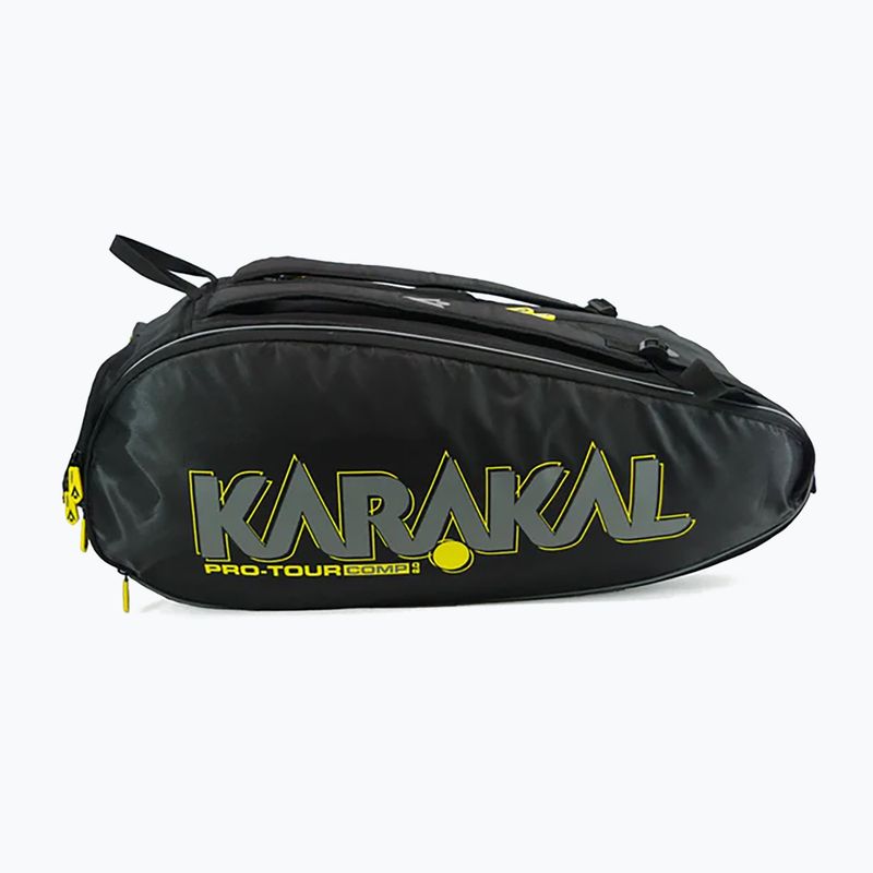 Geantă de squash Karakal Pro Tour Comp 2.0 black/yellow