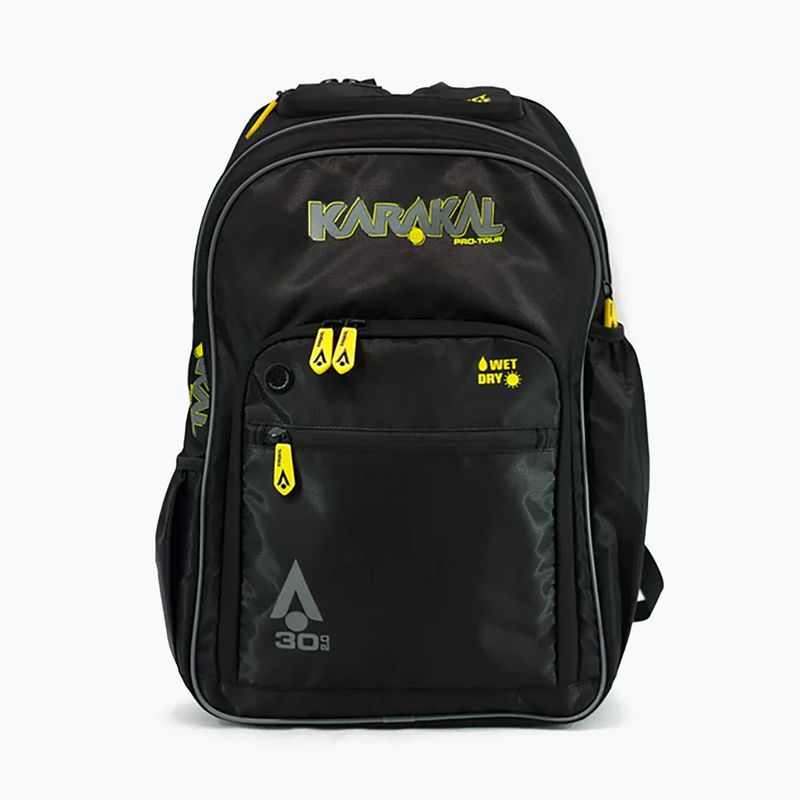 Rucsac de squash Karakal Pro Tour 2.0 30 l black/yellow