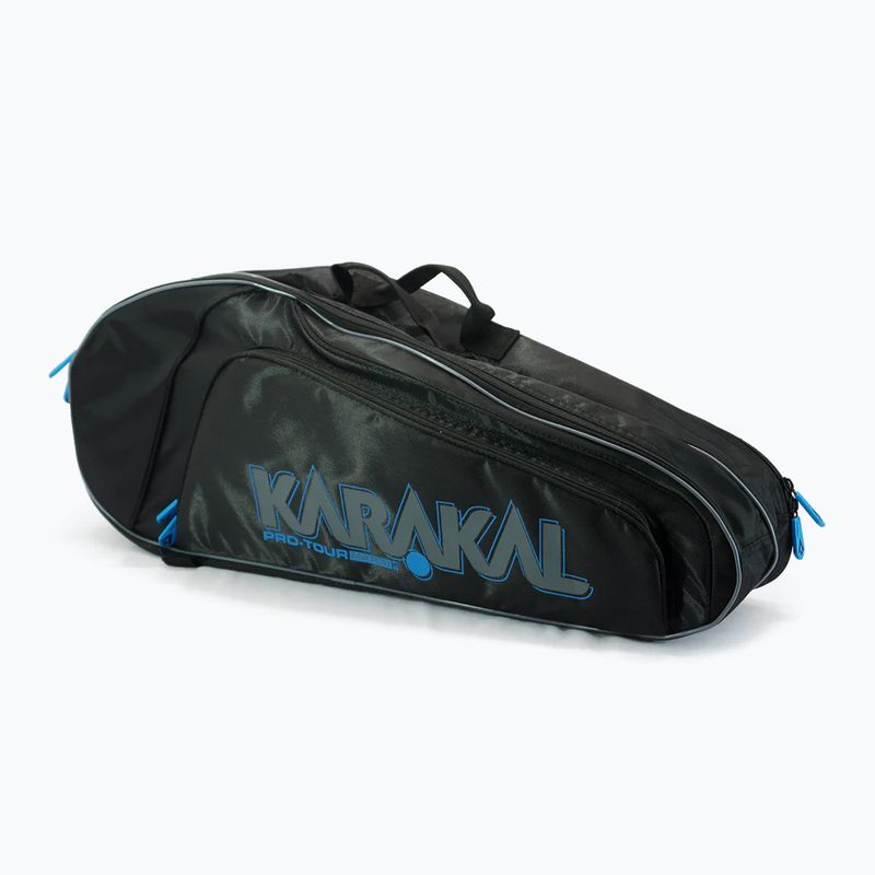 Geantă de squash Karakal Pro Tour Match 2.1 4R black / blue 2