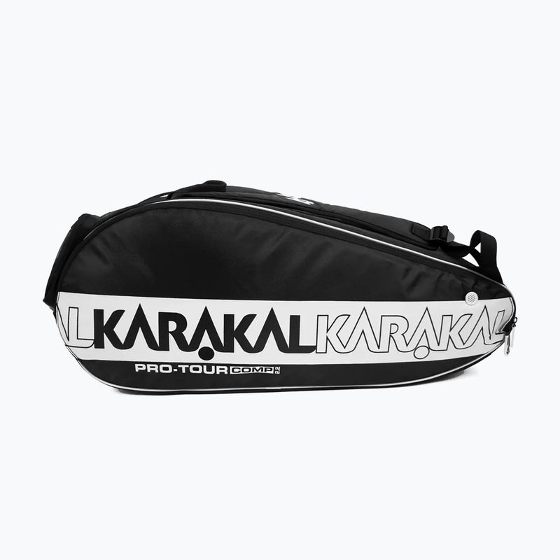 Geantă de squash Karakal Pro Tour Comp 2.2 9R albă