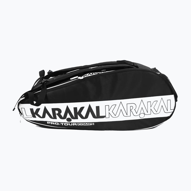Geantă de squash Karakal Pro Tour Comp 2.2 9R albă 3