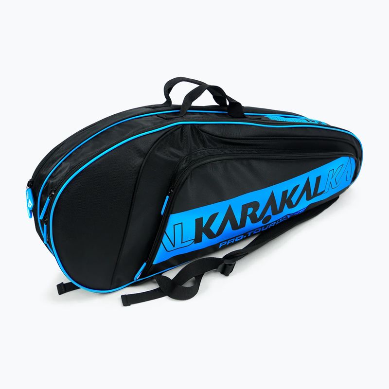 Geantă de squash Karakal Pro Tour Match 2.2 4R albastru 2