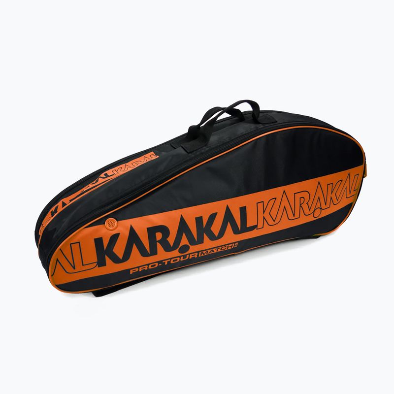 Geantă de squash Karakal Pro Tour Match 2.2 4R portocaliu 3