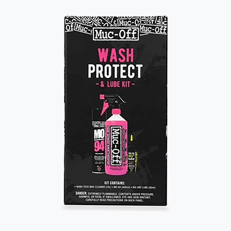 Set de curățare Muc-Off Clean, Protect and Lube Kit (Dry Lube)