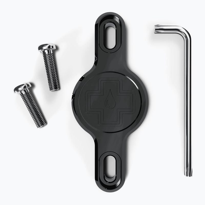Suport pentru localizator Muc-Off Secure Tag Holder black v2