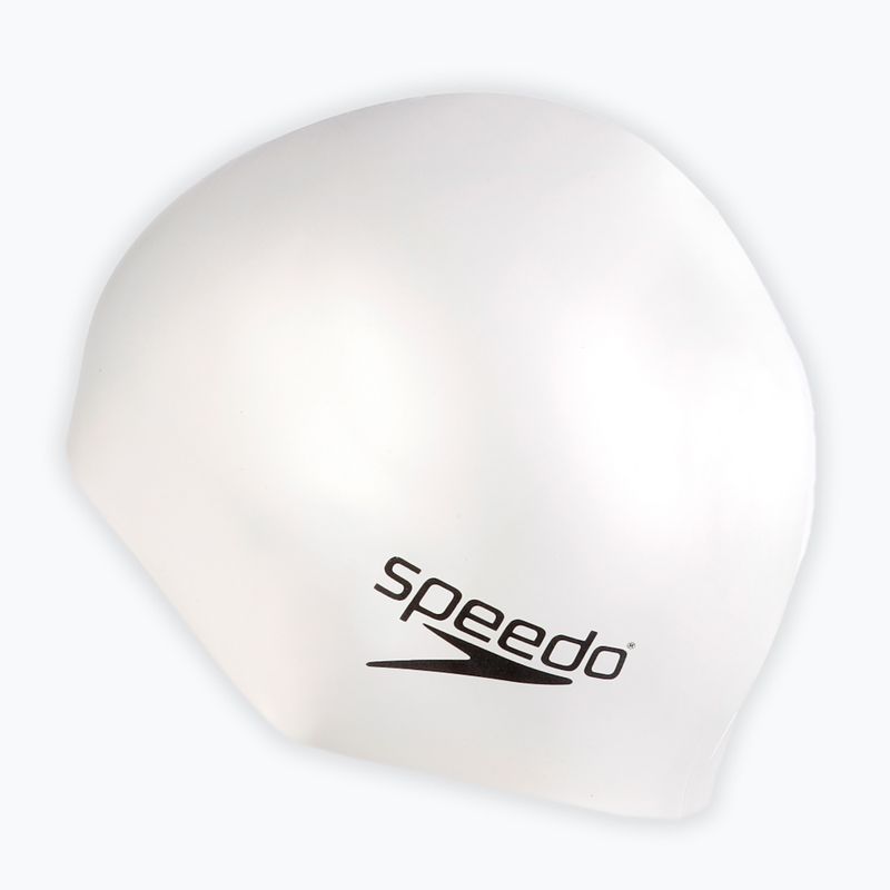 Speedo Plain Plain Flat Capac de silicon alb 8-709910010 3